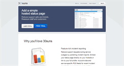 Desktop Screenshot of 30suns.com